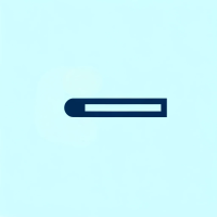 DALL·E 2024-05-19 17.16.34 - Design a very simple and minimalist icon for 'Matchstick'. The icon should visually represent a single matchstick with a rectangular head directly joi copy