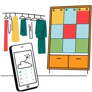 clothing-storage-weather-app-on-phone-activity-cal