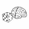 simple-line-art-drawing-of-a-a-brain-and-two-dice