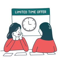 using-fear-to-sell--deadlines-and-limited-time-off